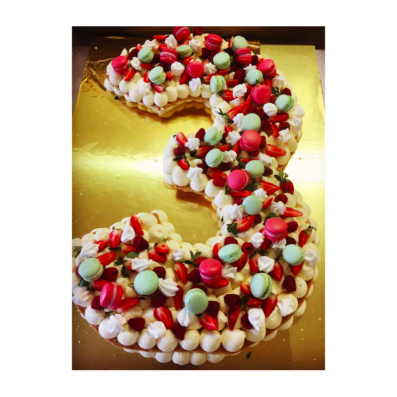 Letter – Number – Logo Cake pour événements d’entreprise