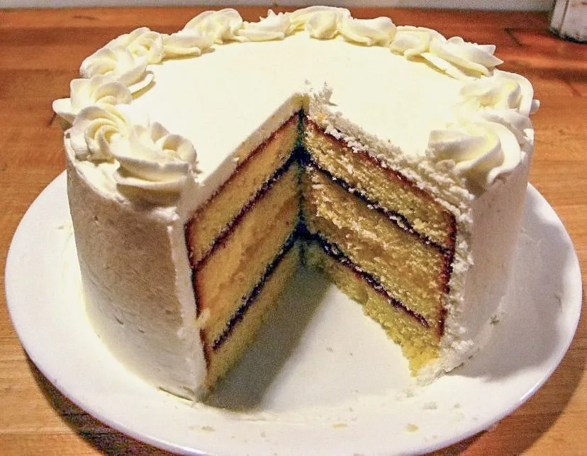 Layer cake coupé