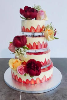 Entremets façon wedding cake