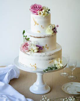 Naked cake